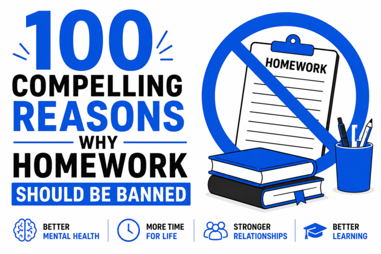 why homework should be banned