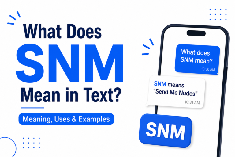 snm meaning in text