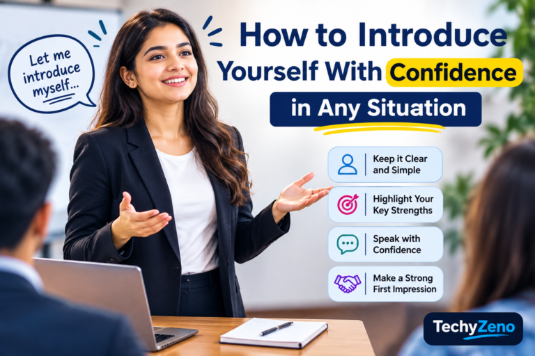 How to Introduce Yourself